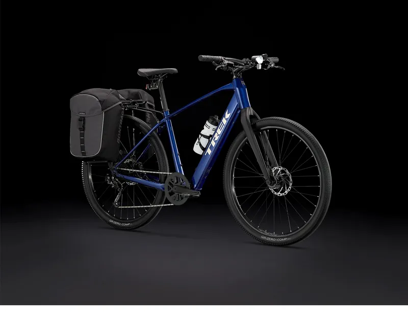 Trek Dual Sport+ 2 Hybrid eBike in Hex Blue X-Large-1